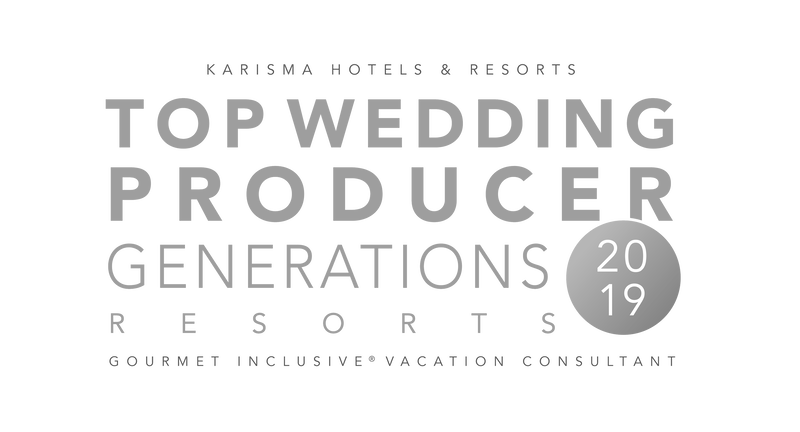 Top Wedding Producer - Generations Resorts