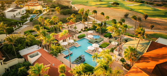 Tierra del Sol Golf Course event setting in Aruba