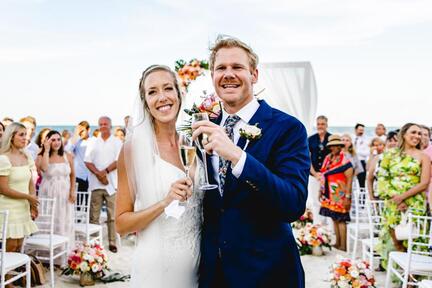 Blog Header Image - Real Wedding:  Lauren & Nick at Dreams Natura