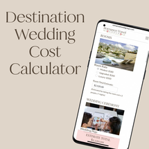 Blog Header Image - Feeling Unsure About Your Destination Wedding Budget? You’re Not Alone!