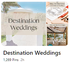 Destination Weddings Pinterest