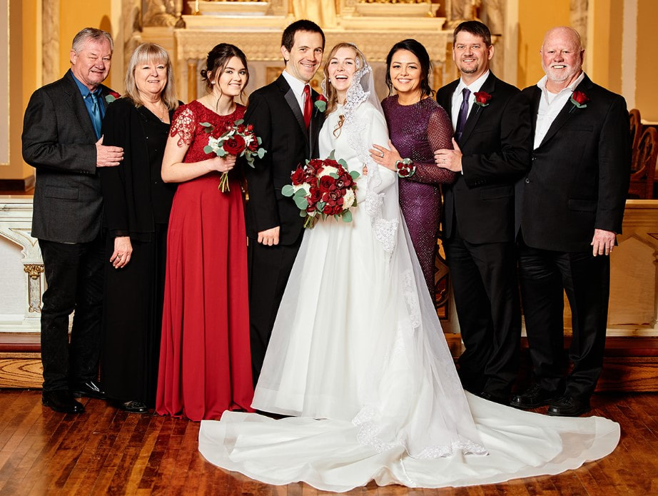 Shannon and Family wedding